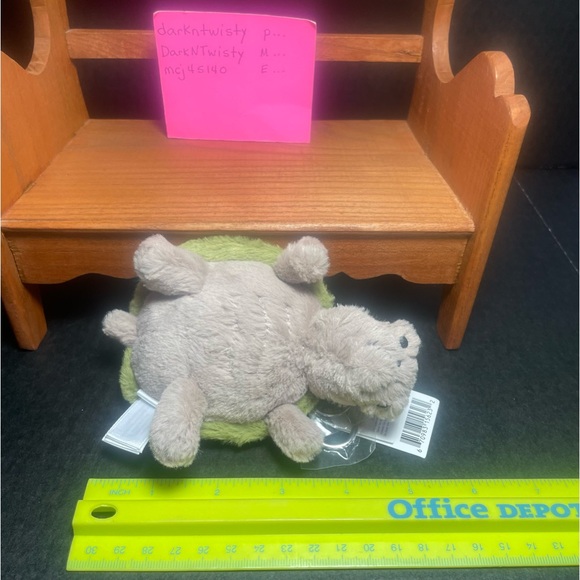 BNWT JELLYCAT I AM TIMMY TURTLE BAG CHARM SO ADORABLE - Picture 8 of 16